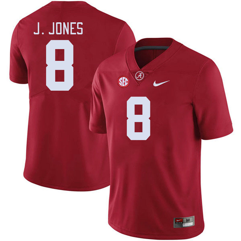 #8 Julio Jones Alabama Crimson Tide Jerseys Football Stitched-Crimson